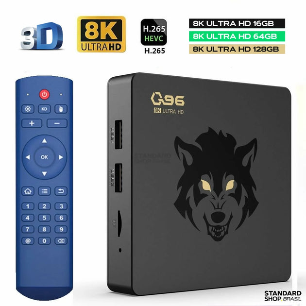 G96 Mini TV media Controller Android Smart TV Box, 16GB