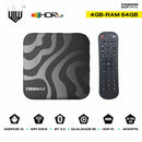 TV BOX Aparelho Transforma Smart TV Bluetooth Wifi Allwinner Pro 6K