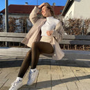 Meia-Calça Dupla Camada · Protege do Frio e Define o Corpo