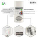 Gerador de Ozônio Para Ambiente · Ozonizador Purificador Portátil Bivolt