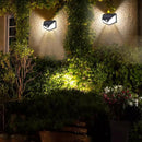 Luminária Refletor Energia Solar Parede 100 Leds Sensor Presença 3 Funções - Standard Shop