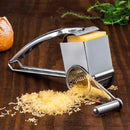 Ralador de Queijo Legumes e Castanhas Manual Com Manivela em Inox - Standard Shop
