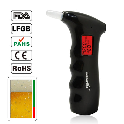Bafômetro Profissional de Alta Precisão FDA - Standard Shop