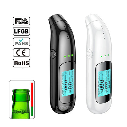 Bafômetro Recarregável Com Display Digital FDA - Standard Shop