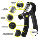 Hand Grip Ajustável Fortalecedor Mão Antebraços Fisioterapia 5-60kg - Standard Shop