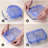 Tampa de Silicone Esticável para Alimentos (6 Peças) - Standard Shop