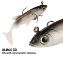 Isca de Peixe Realista 3D Macia 13g /8.5 cm 4UN - Standard Shop