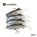 Isca de Peixe Realista 3D Macia 13g /8.5 cm 4UN - Standard Shop