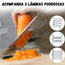 Ralador Manual de Alimentos, Frutas, Legumes + 3 Lâminas Brindes Standard - Standard Shop