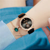 Relógio Feminino Estilo Esmeralda Star Elegante + Pulseira