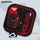 Relógio de Pulso SANDA À Prova D'Água 50M de Quartzo Unisex Original - Standard Shop