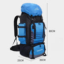 Mochila Grande Profissional Acampamento 90 litros Standard - Standard Shop