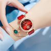 Relógio Feminino Estilo Esmeralda Star Elegante + Pulseira