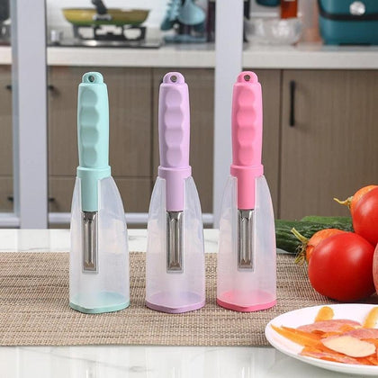 Descascador de Legumes Multifuncional com Coletor Stainless Steel - Standard Shop