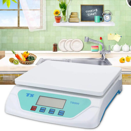 Balança Eletrônica de Cozinha 30kg LCD de Precisão Multiuso