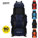 Mochila Grande Profissional Acampamento 90 litros Standard - Standard Shop