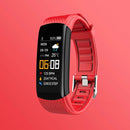 Smartwatch Esportivo Fitness iD125 Standard Shop Vermelho 