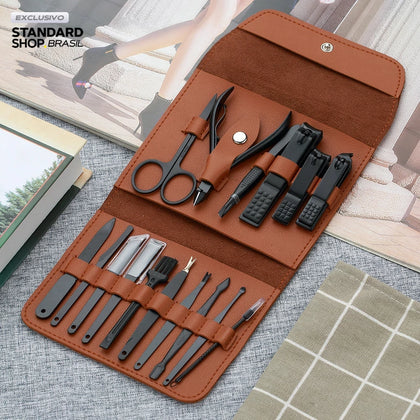 Conjunto Vulcano Reparo Pés Mãos e Rosto + Estojo de Couro - Standard Shop